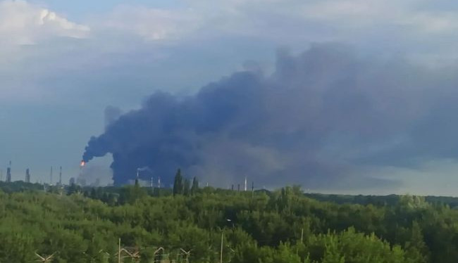 Drone strike reported at Gazprom Neftekhim Salavat refinery in Russia's Bashkortostan