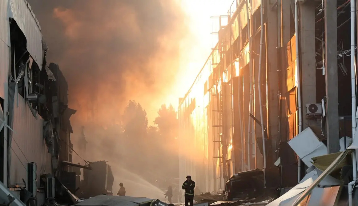 Russian attack on Kyiv kills two, injures five, including child