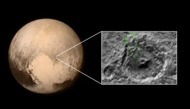 Scientists discover Pluto's first-known landslides, pointing to ongoing geological activity