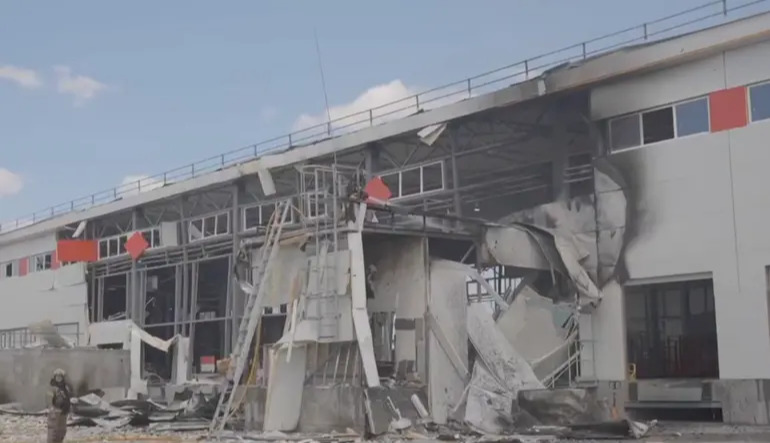 Russian strike on Kharkiv postal terminal kills three, injures 20