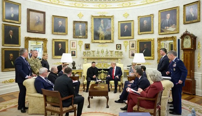 Zelenskyy says he had a “good meeting” with Trump at the White House