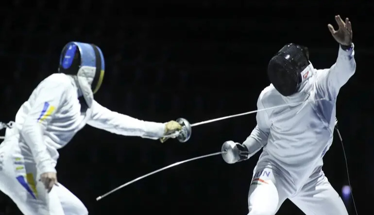 Ukraine wins silver in men's team épée at 2026 World Championships