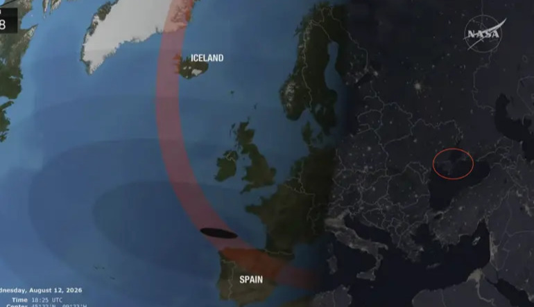 NASA map mistakenly shows Crimea as part of Russia
