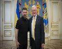 Zelenskyy meets Keith Kellogg in Kyiv
