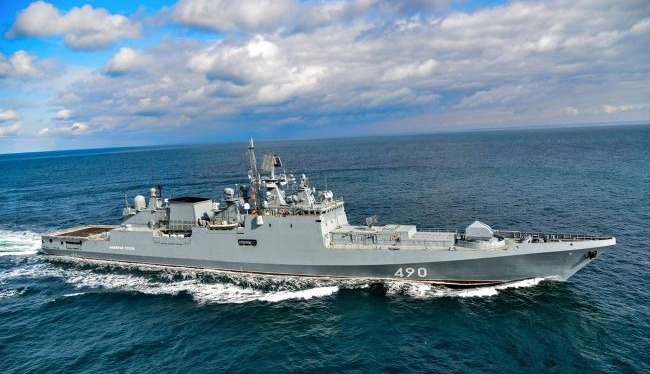 HUR strikes Russian missile carrier in Novorossiysk