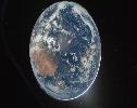 Earth is becoming less flattened at the poles