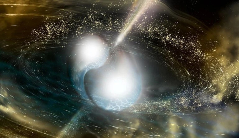 Mysterious X-ray burst may have been caused by two dead stars colliding