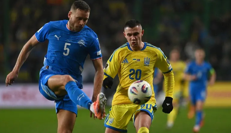 Ukraine beats Iceland to reach 2026 World Cup qualifying playoffs