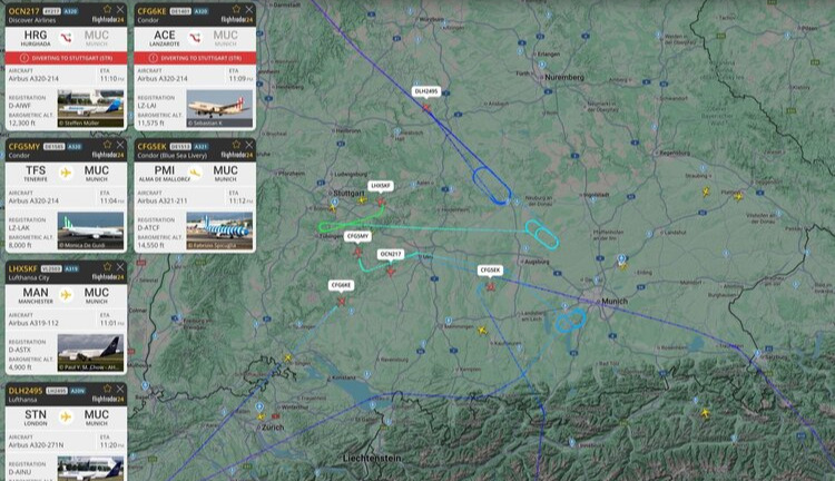 Germany’s major airport closed again over drones