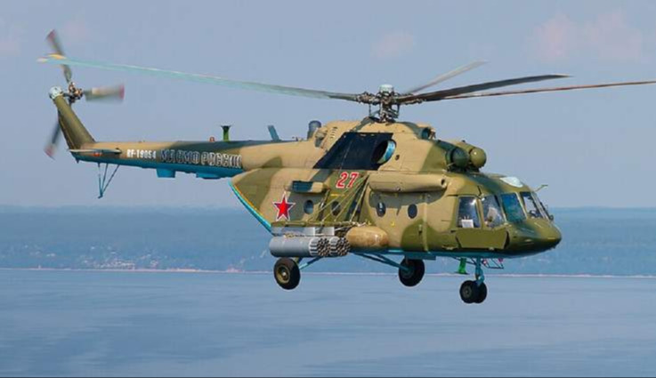Ukrainian special forces down Russian Mi-8 helicopter with long-range drone for the first time