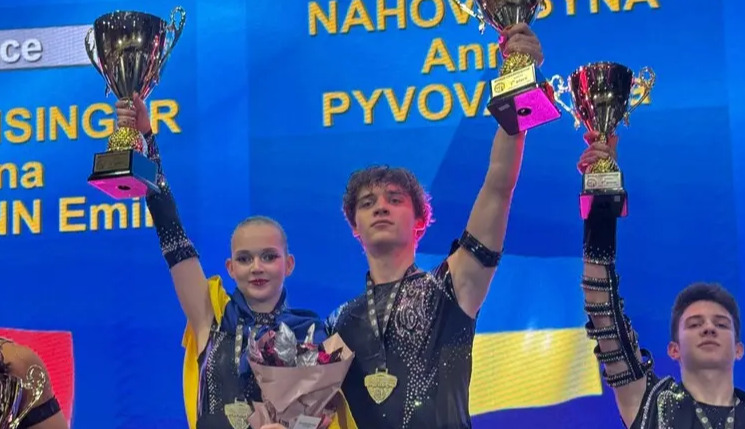Ukrainian pair wins world acrobatic rock’n’roll championship