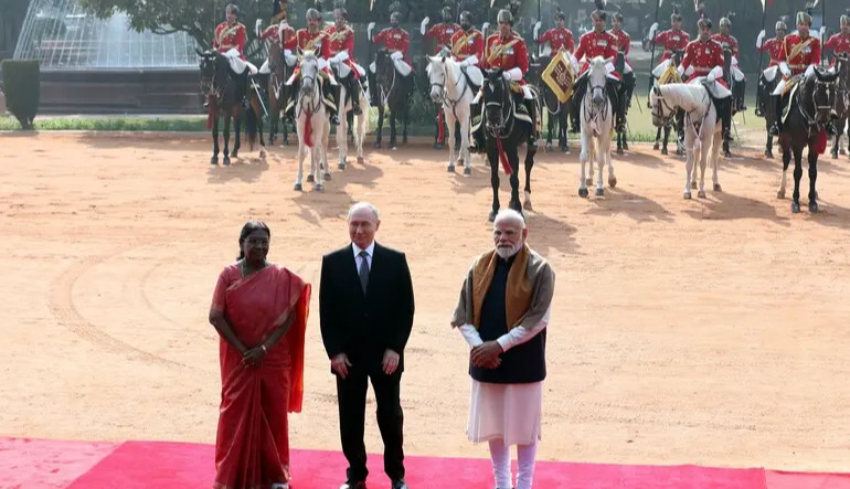 Modi rolls out the red carpet for Putin despite U.S. pressure — Bloomberg