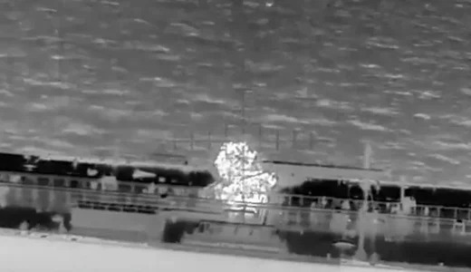 Ukraine’s Security Service hits Russian “shadow fleet” tanker in the Mediterranean for the first time using drones