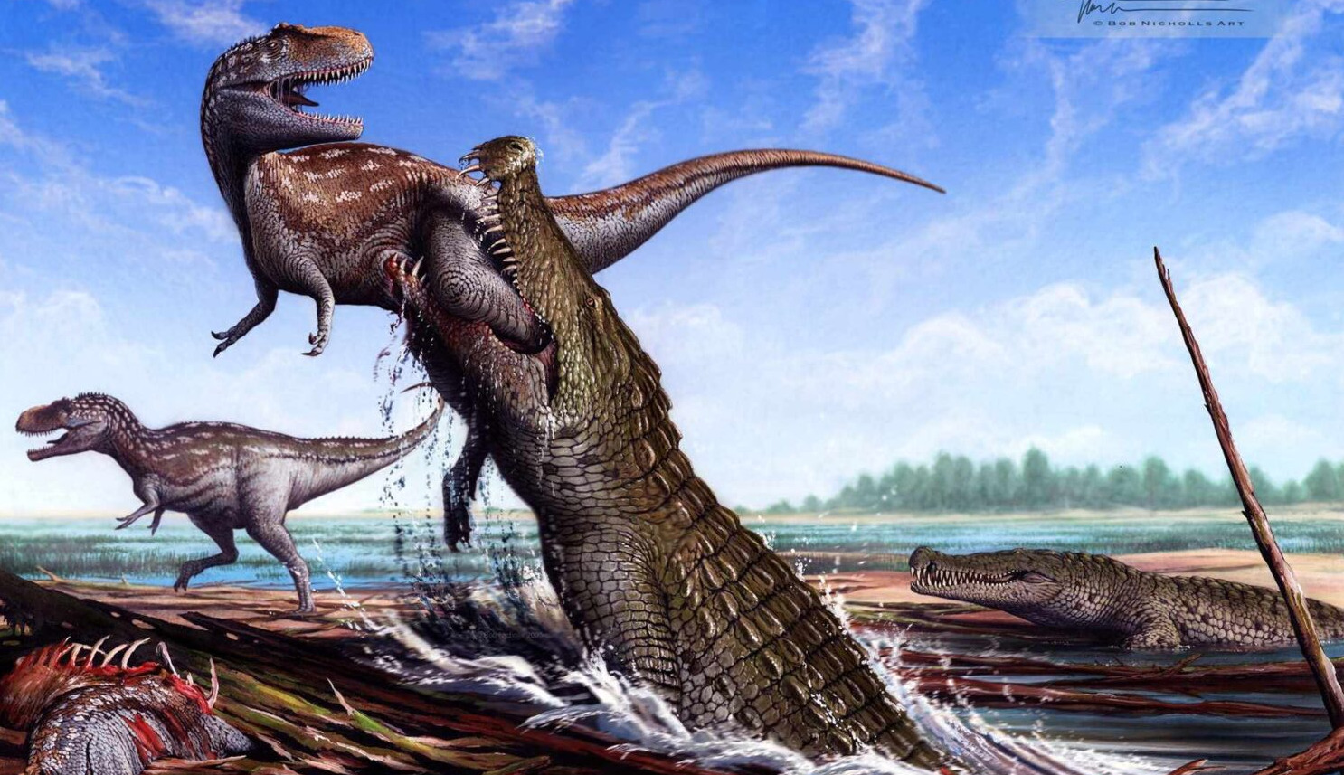 Scientists have recreated a 9-meter “dinosaur-killing crocodile”