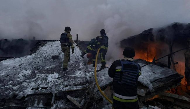 Russia launches massive strike on Ukraine with drones and multiple types of missiles