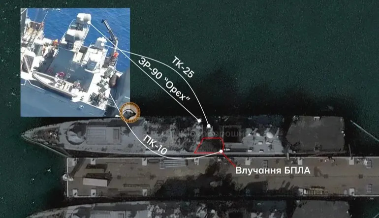 Frigate “Admiral Essen” damaged in Novorossiysk — OSINT analysts