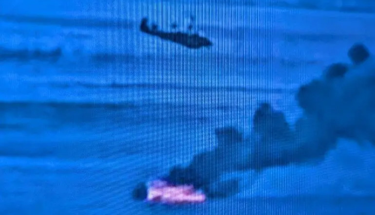 Historic strike: fighters of Ukraine’s 59th Brigade shoot down Russian Ka-52 with FPV drone