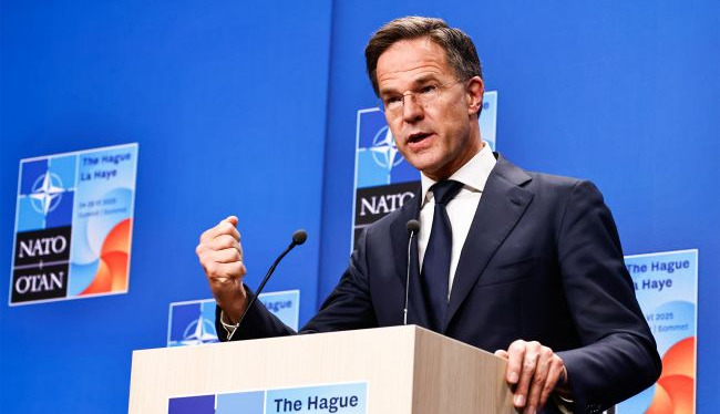 Rutte: U.S. continues to support Ukraine with intelligence and weapons via Europe