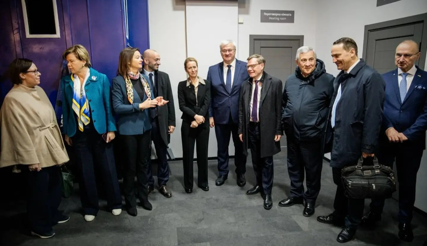 Kallas and EU foreign ministers arrive in Kyiv — first statements