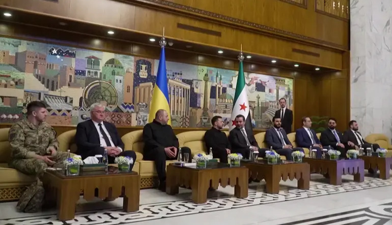 Zelenskyy arrives in Syria on an official visit