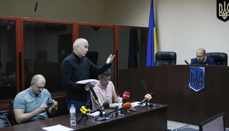 A court has released from custody Ukrainian MP Nestor Shufrych of the banned party Opposition Platform — For Life.