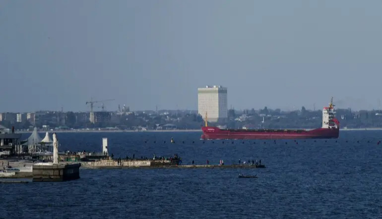 Russia hits three civilian vessels bound for Odesa region ports