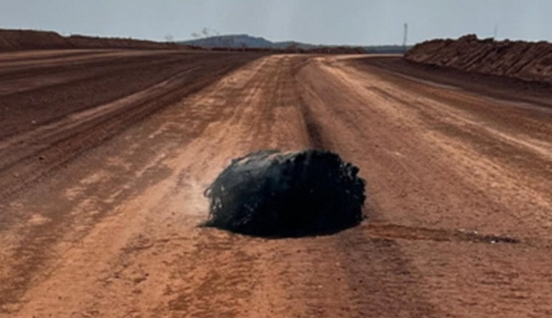 Mysterious space object found on remote road in Australia