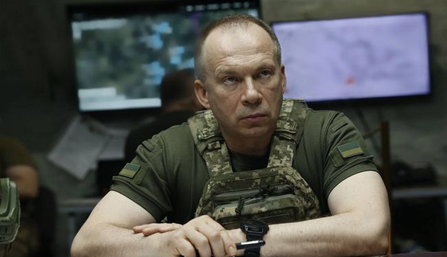 Ukrainian forces outpaced Russian troops in the number of offensive operations in a single day for the first time, Syrskyi says