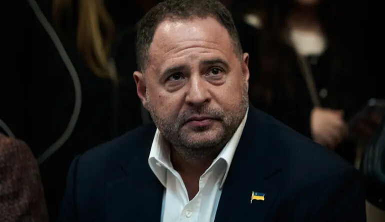 Media report alleged Russia travel by father of Andriy Yermak