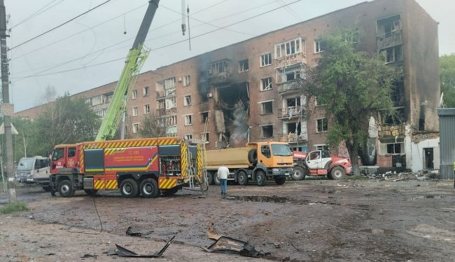 Russia strikes Konotop with drones: one person killed, many injured