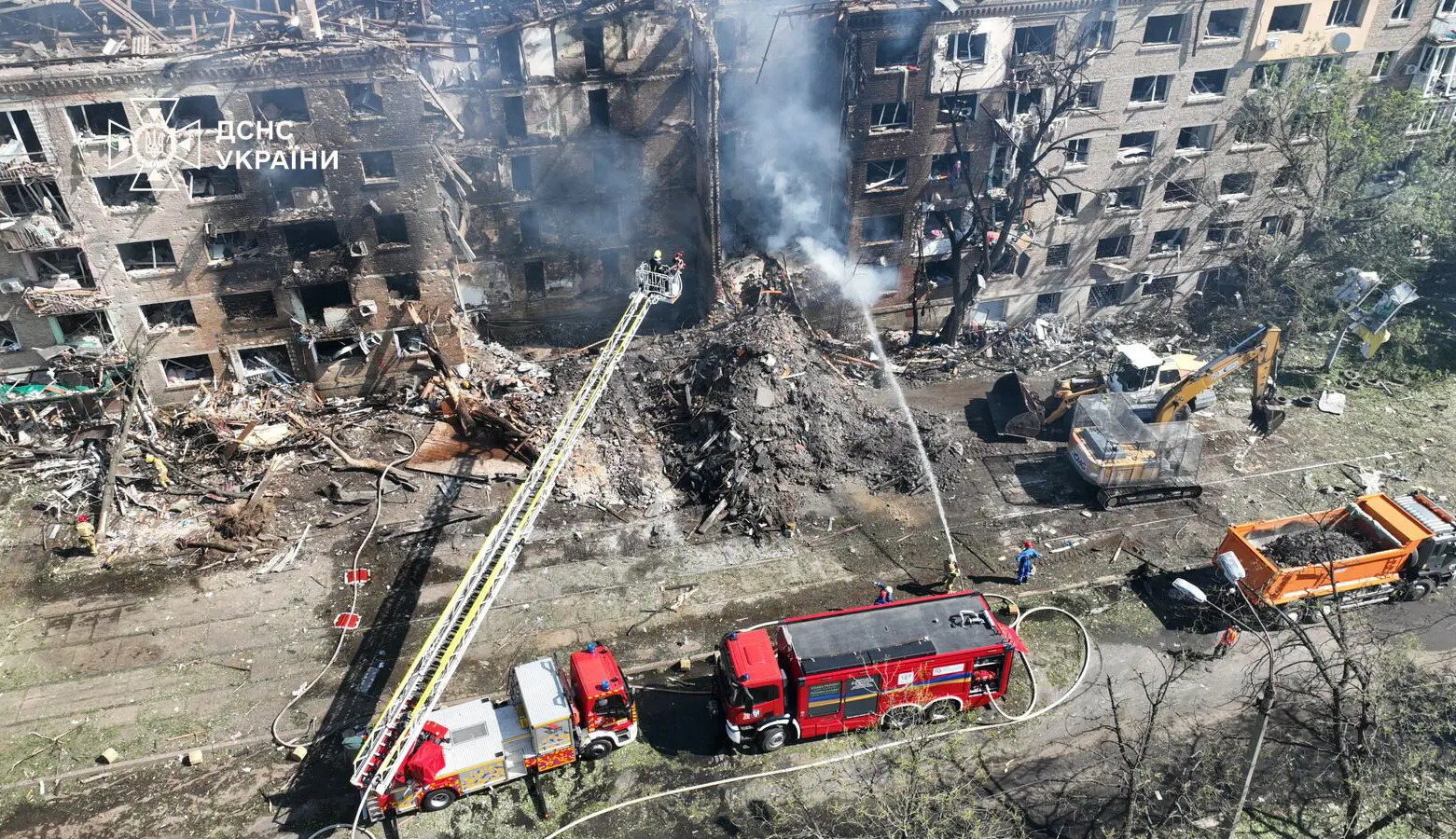 Massive Russian strike on Kyiv: number of injured rises significantly