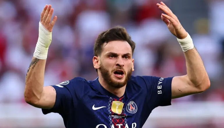 UEFA names Khvicha Kvaratskhelia Champions League Player of the Season