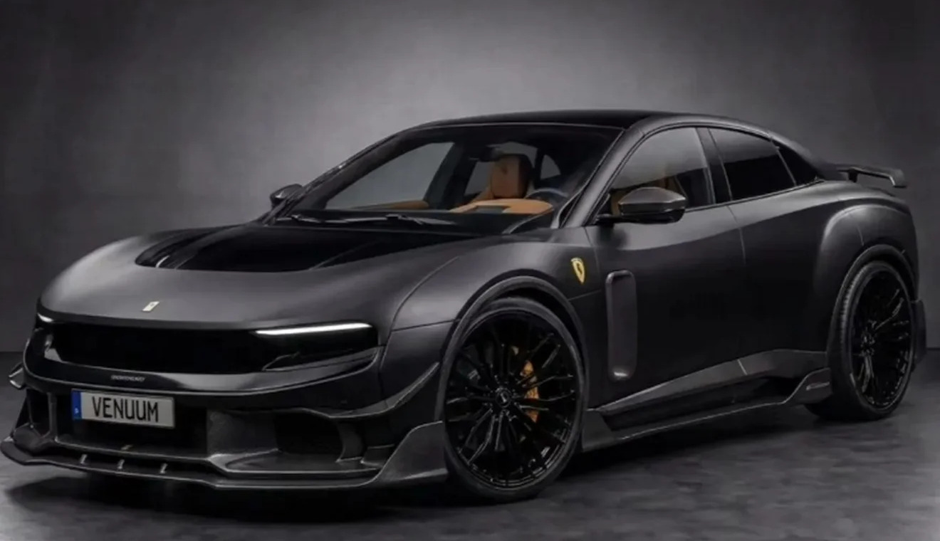 First electric Ferrari already gets tuning treatment from UAE company
