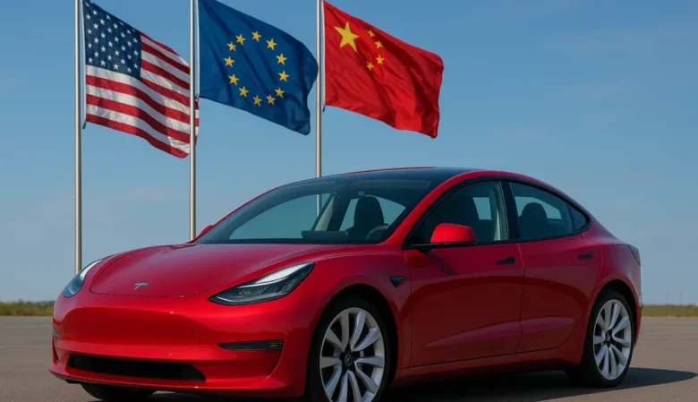 Global EV sales rise as Tesla keeps lead and hybrids lose momentum