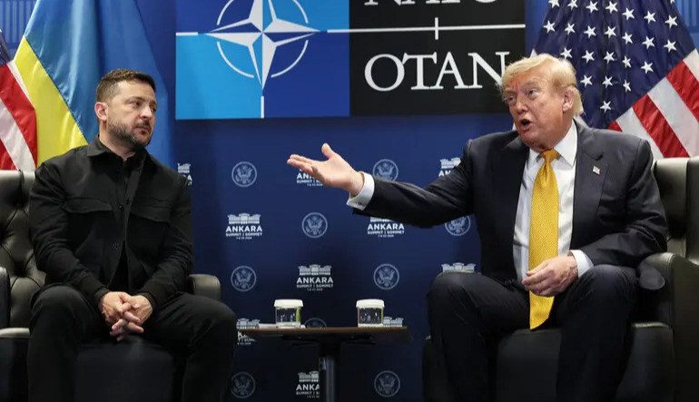 Trump links Ukraine’s reconstruction to US interests and confirms Patriot production talks